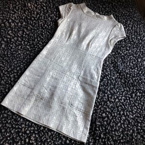 Laundry by design gold and cream dress x-small